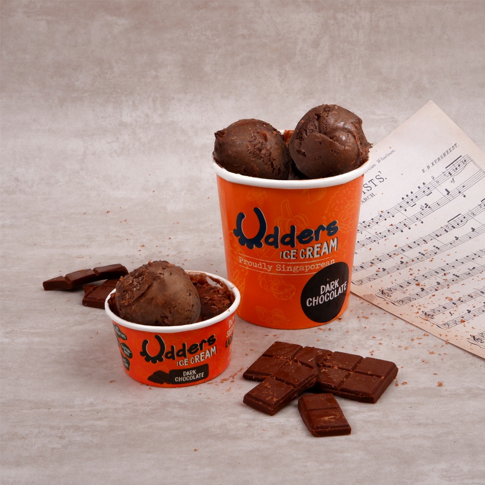 Kem Socola Bỉ UDDERS - UDDERS DARK CHOCOLATE