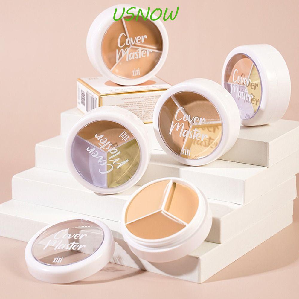 USNOW Bảng Màu Che Khuyết Điểm 3 Màu Sắc Kết Hợp 3 Màu Sắc Kết Hợp