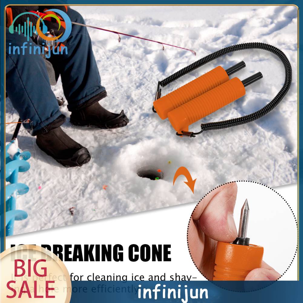 Dụng Cụ Nhặt Băng Câu Cá Hình Nón Tiết Kiệm Không Gian