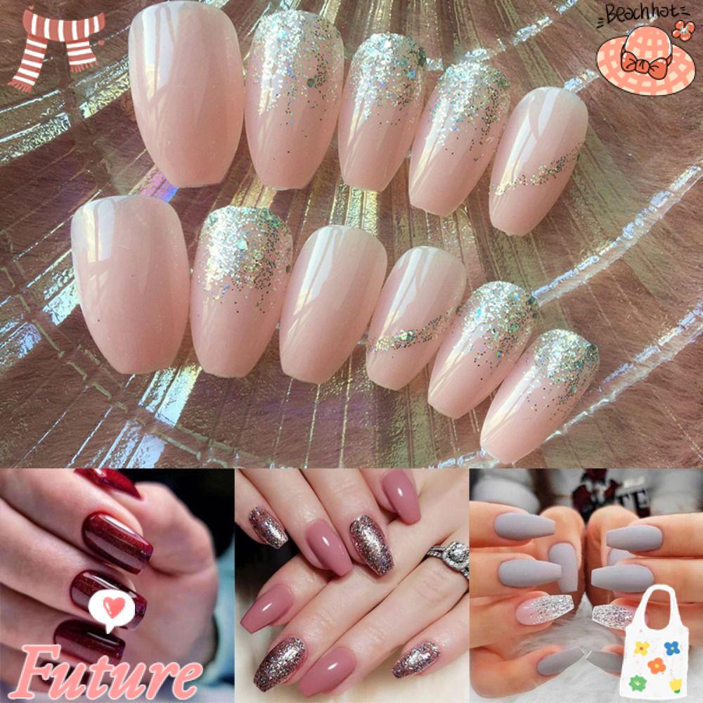 FUTURE Bộ Móng Tay Giả Che Phủ Toàn Diện DIY