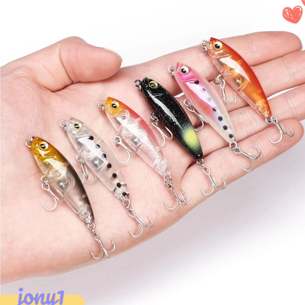 JONYE Mồi Giả Câu Cá Bằng Thép 4.1g 43mm