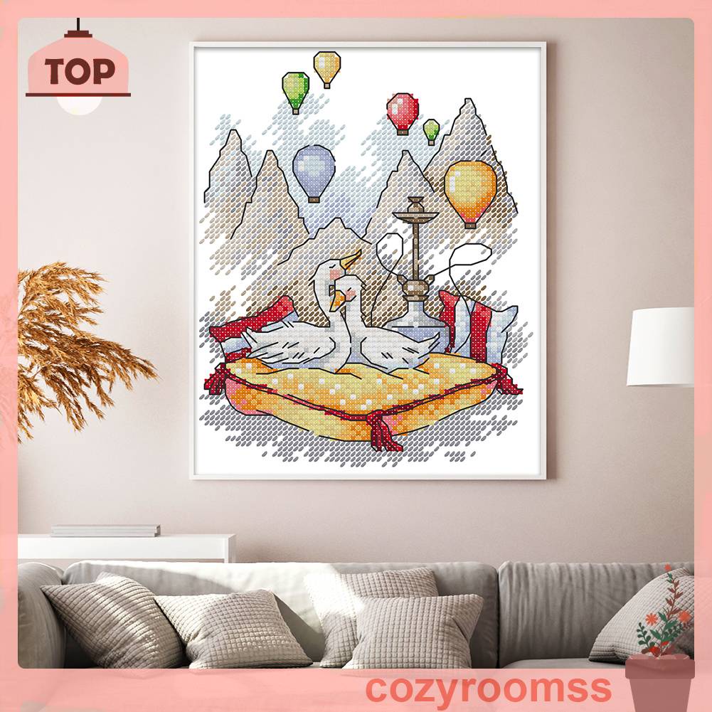 Bộ Tranh Thêu Chữ Thập 14CT Hình Động Vật