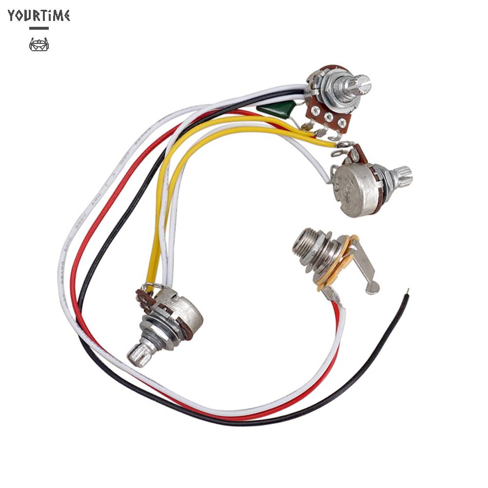 Dây Cáp Prewired Cho Đàn Jazz Bass