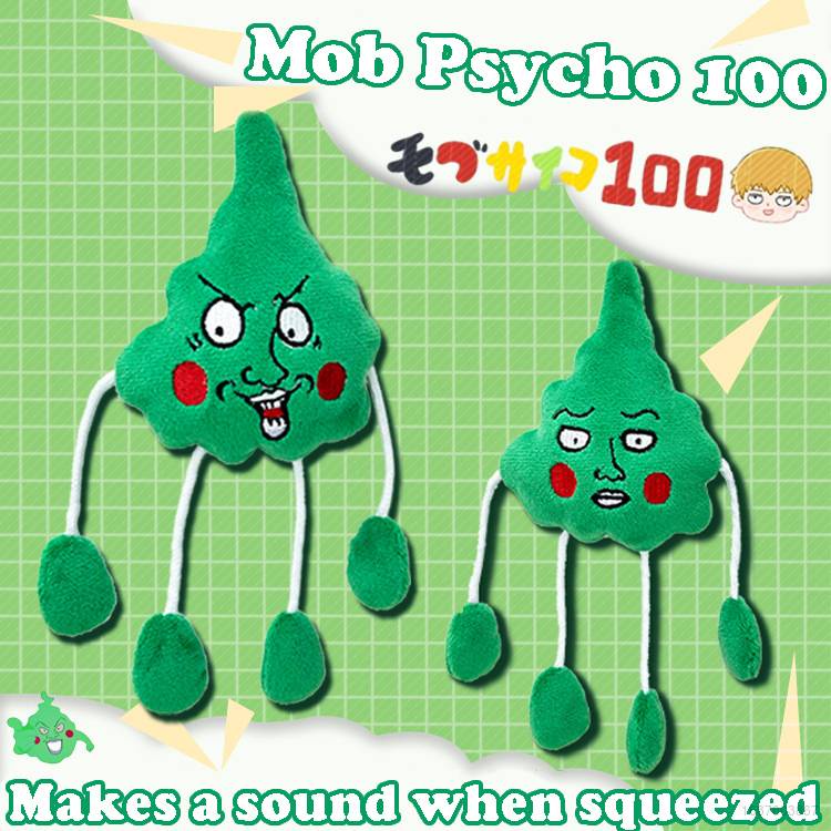 Đồ Chơi Búp Bê Nhồi Bông Có Âm Thanh Vui Nhộn SY2 Mob Psycho 100 YS2