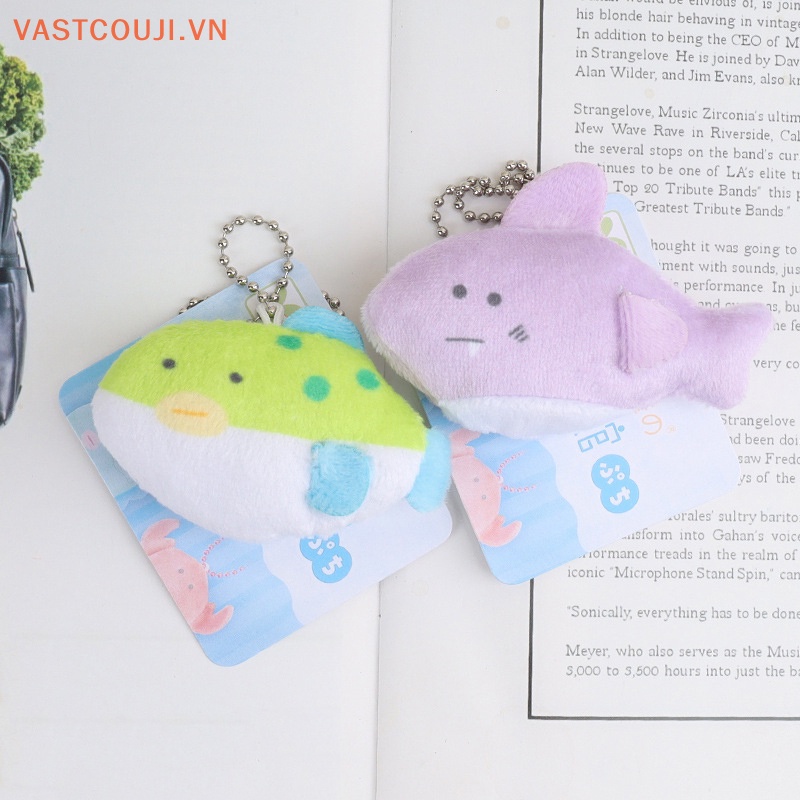 1 Móc Khóa Hình Rùa Biển Nhồi Bông Đáng Yêu