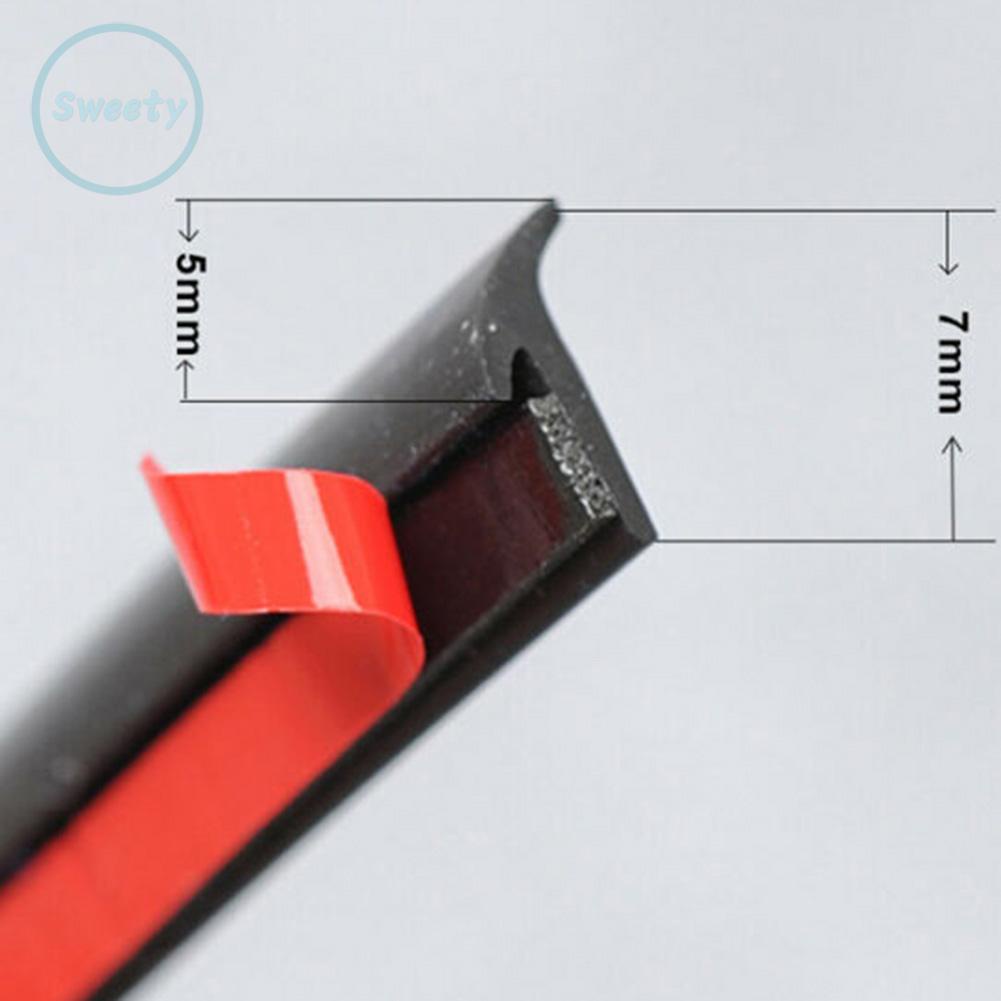 Dây Cao Su 4M Chữ T Dán Mép Cửa Xe Hơi Chuyên Dụng