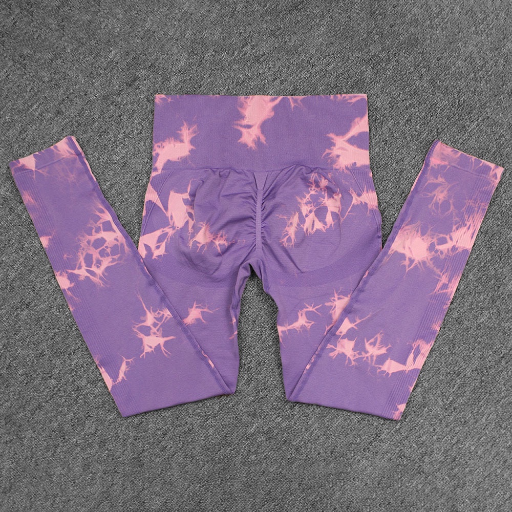 Quần Tập Yoga / Thể Thao / Gym Lưng Cao Ôm Dáng Không Đường May Siêu Co Giãn