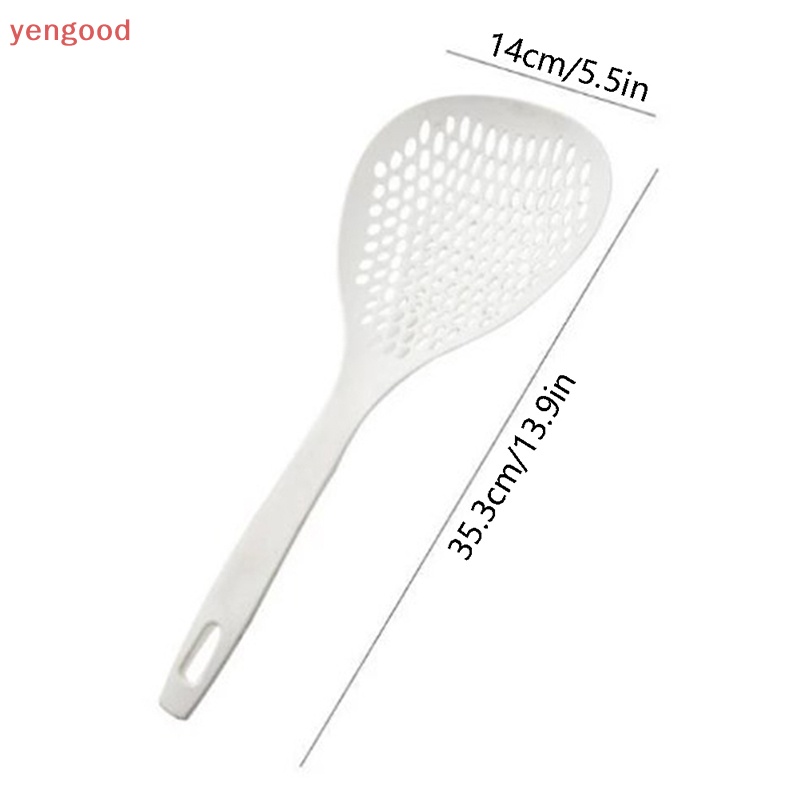 (YGD) Muỗng Lọc Nước Nóng / Nấu Mì Tay Cầm Dài Cỡ Lớn Phong Cách Nhật Bản Cho Nhà Bếp