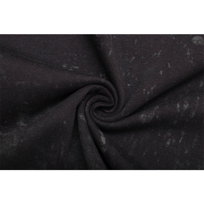 B-a88-trendy Set Áo Thun Tay Ngắn + Quần short In Họa Tiết graffiti Phía Sau