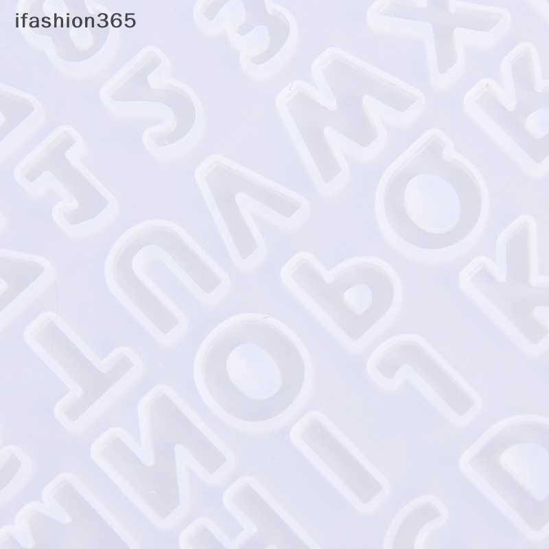 Khuôn Silicone Làm Nhựa Resin Hình Chữ Cái Và Số DIY Thời Trang ifashion365 Vn VN