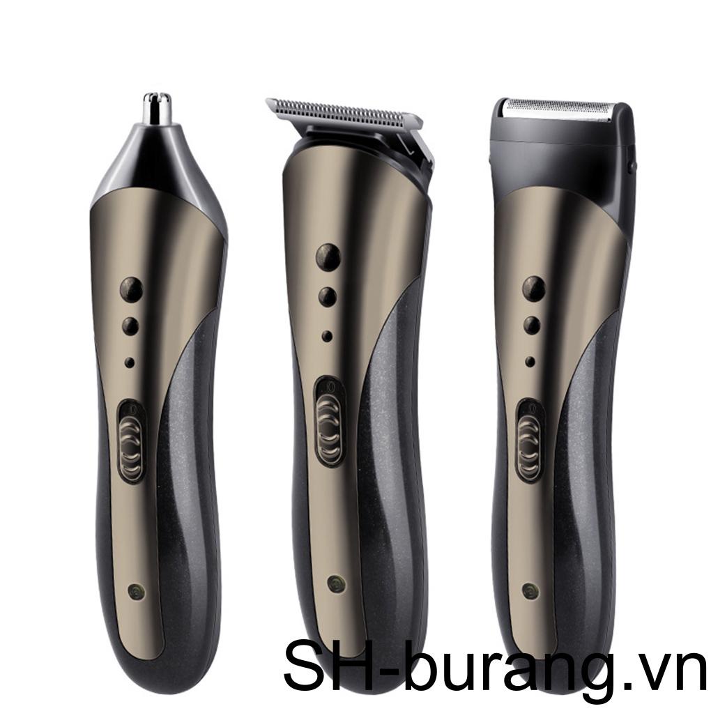 Bộ Tông Đơ Cắt Tóc / Cạo Râu 3 Trong 1 Đa Năng Tiện Dụng
