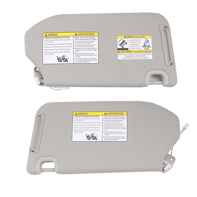 Tấm Che Nắng Màu Xám Có Đèn Cho 2013-2018 Pathfinder 2014-2017 Infiniti QX60 96400-9PB0A 96401-9PB0A