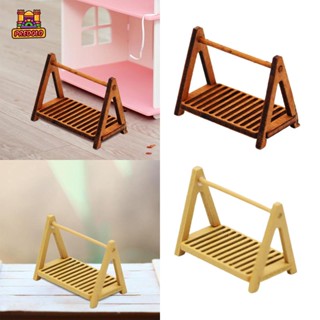 Kệ Gỗ Để Đồ Tỉ Lệ 1 / 12 Trang Trí Nhà Búp Bê