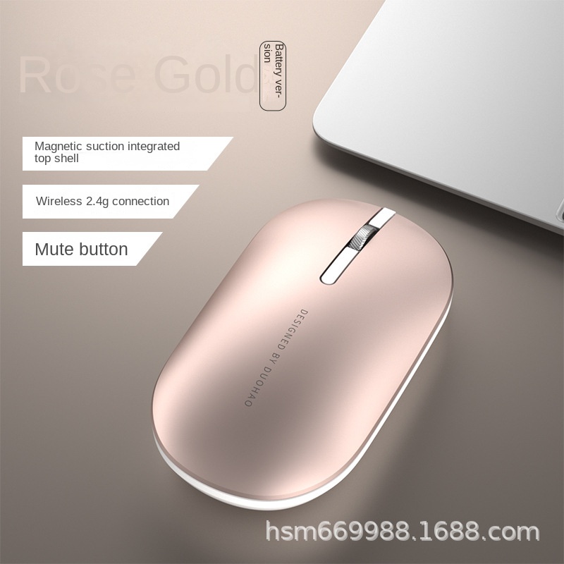 Chuột Không Dây Từ Nắp Chia Tắt Tiếng Chung Máy Tính Xách Tay Văn Phòng Máy Tính Đa Năng Chuột