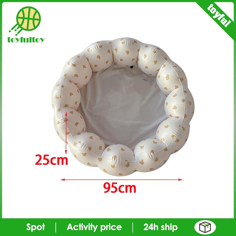 Hồ Bơi Bơm Hơi Cỡ Nhỏ Di Động Tiện Dụng Cho Bé Chơi Mùa Hè