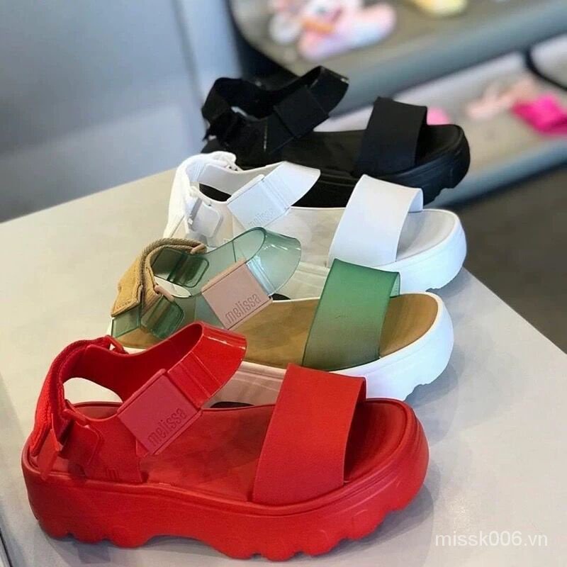 Melissa thick bottom sandals