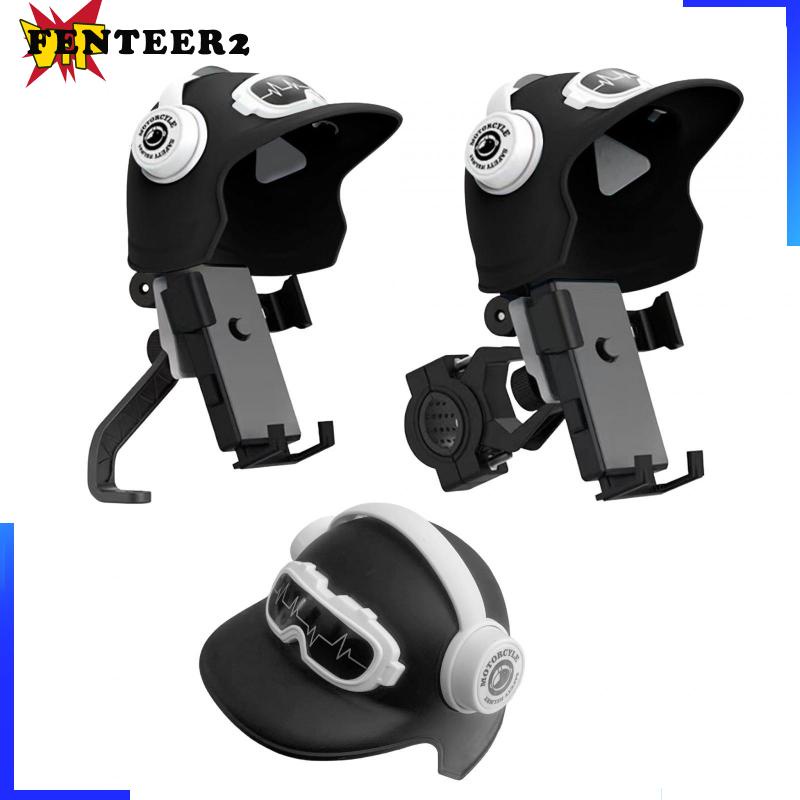 Tấm Che Mưa Nắng Có Giá Đỡ Điện Thoại Cho Xe Máy / Xe Đạp Fenteer2]