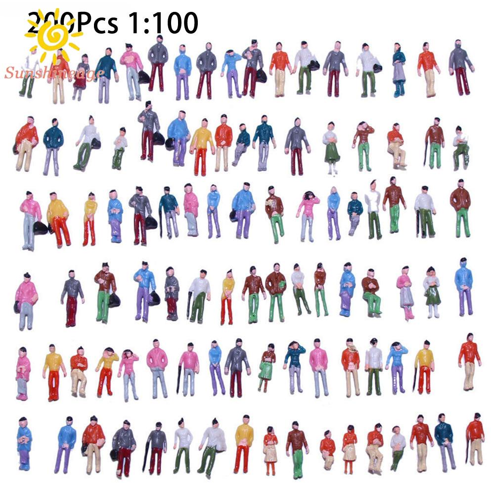 Mô Hình Người Bằng Nhựa ABS 18mm: 100 1: 100