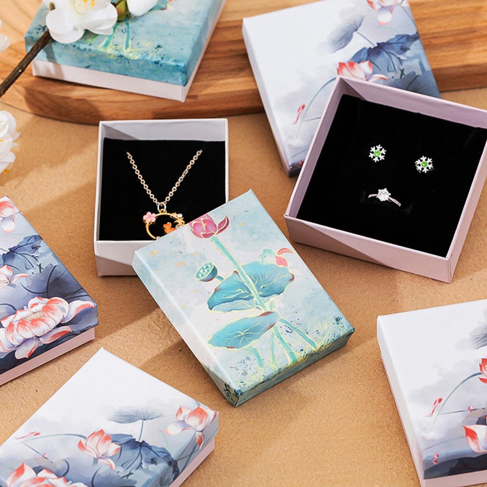 Hộp Giấy Đựng Trang Sức Phong Cách Trung Hoa Chất Lượng Cao