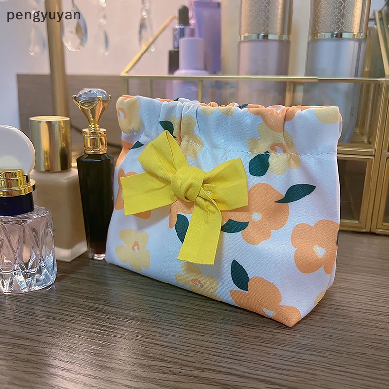 [pengyuyan] Ins Túi Đựng Mỹ Phẩm Thẻ Tai Nghe Son Môi Tự Động Đóng Sắp Trang Sức Đi Du Lịch [Mới]