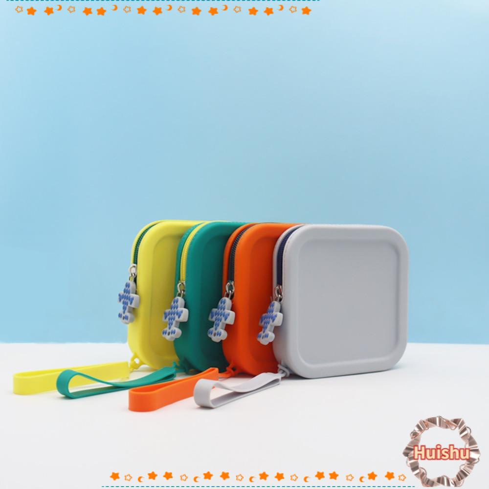 Túi Silicone Đựng Son Môi / Tiền Xu Hợp Thời Trang Tiện Dụng Mang Theo Du Lịch