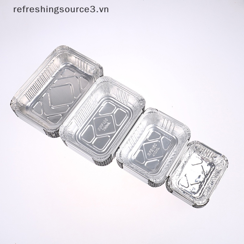 Set 20 Khay Thiếc Nhôm Nướng Bánh / Bbq Dùng Một Lần 3.vn