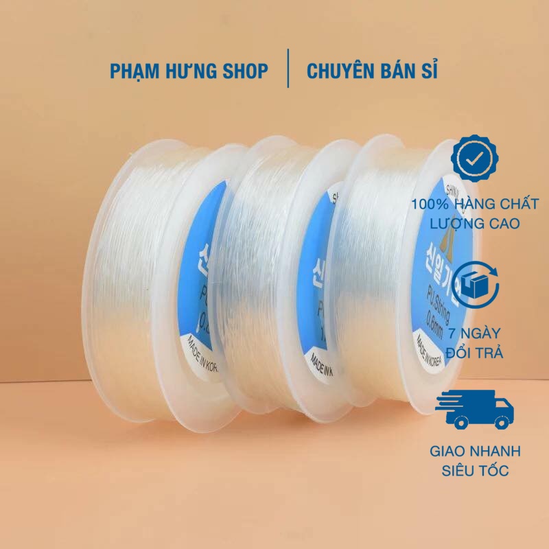 🔥 GIÁ SỈ 🔥 Dây cước chun xâu vòng - Hàng loại 1 siêu dai PH206