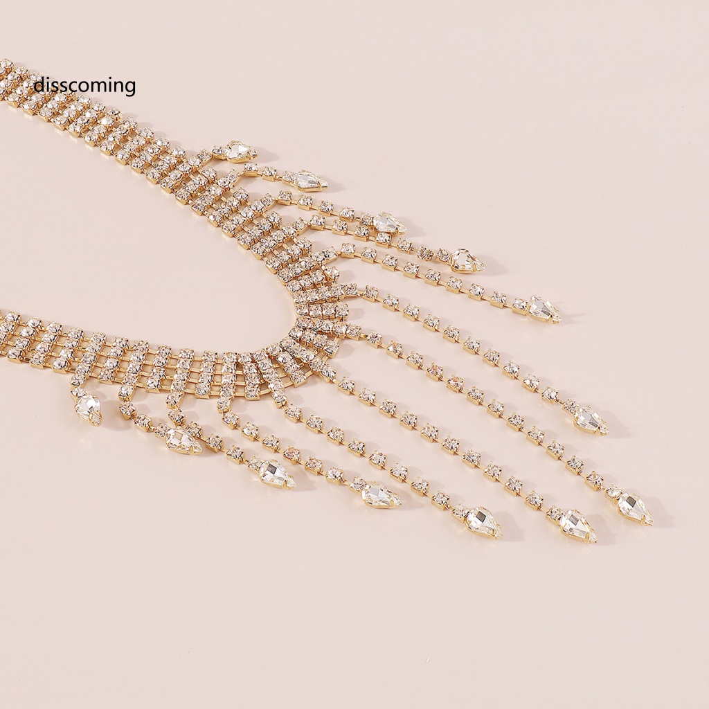 Áo Khoác SL SL Kiểu Dáng Trẻ Trung Năng Động| Niche Vòng cổ Hợp Kim Tua Rua Hình Học Đính Đá Thời Trang Đường Phố