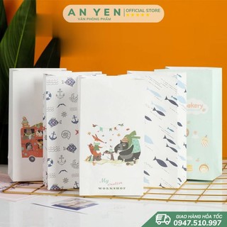 Túi giấy đựng quà cute dễ thương Túi Kraft Mori, Túi Giấy Đóng Gói Dễ Thương, Túi Quà Tặng