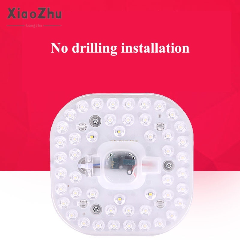 xiaozhubangchu Bảng Đèn led Gắn Trần Nhà Trang Trí Phòng Khách / Phòng Ngủ