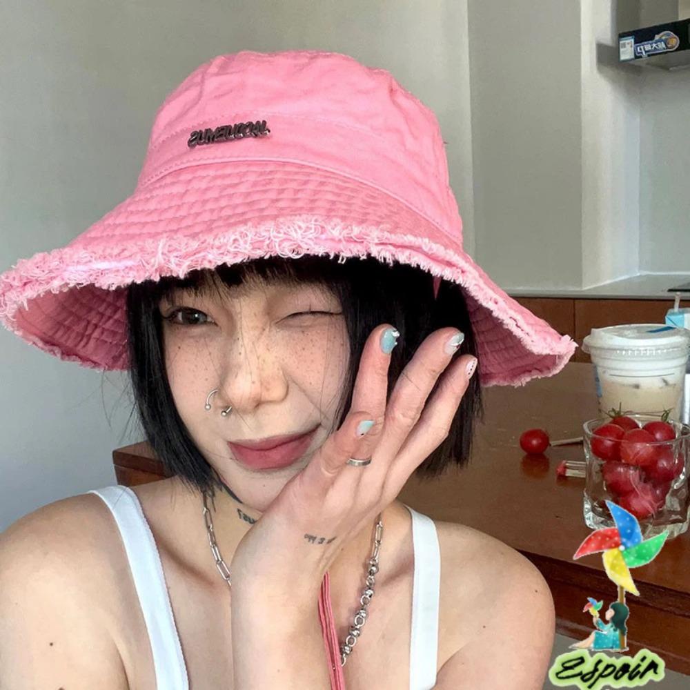 ESPO Mũ Tai Bèo Chống Nắng Phong Cách Hiphop Đường Phố Cho Nữ