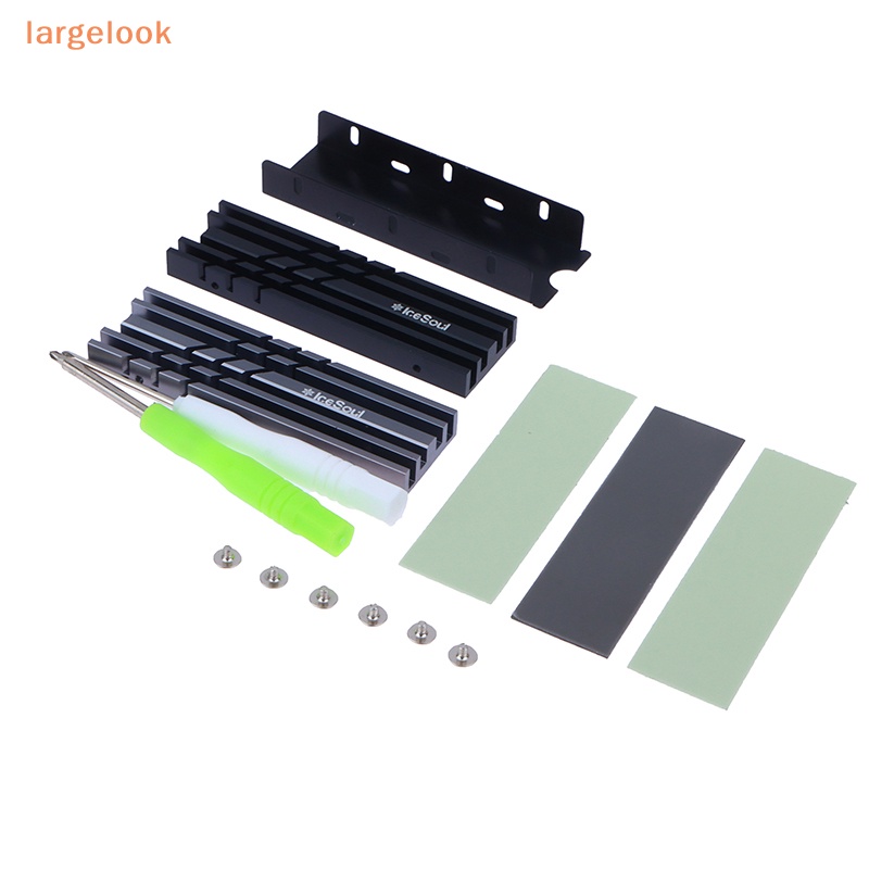 Bộ Tản Nhiệt M.2 SSD M2 2280 Siêu Mỏng Bằng Nhôm Với Đệm Silicone Tản Nhiệt Cho Ổ Cứng
