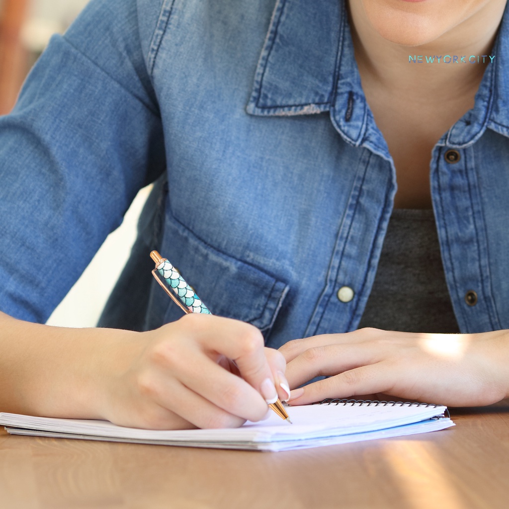 Ny-bút Đánh Bóng Dạng Nén Sáng Tạo Dễ Thương Ổn Định Đầu Ra Mực Lăn Cho Trường Học