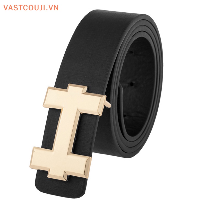 Thắt Lưng Da PU Chất Lượng Cao Thiết Kế Trẻ Trung Cho Nam Và Nữ