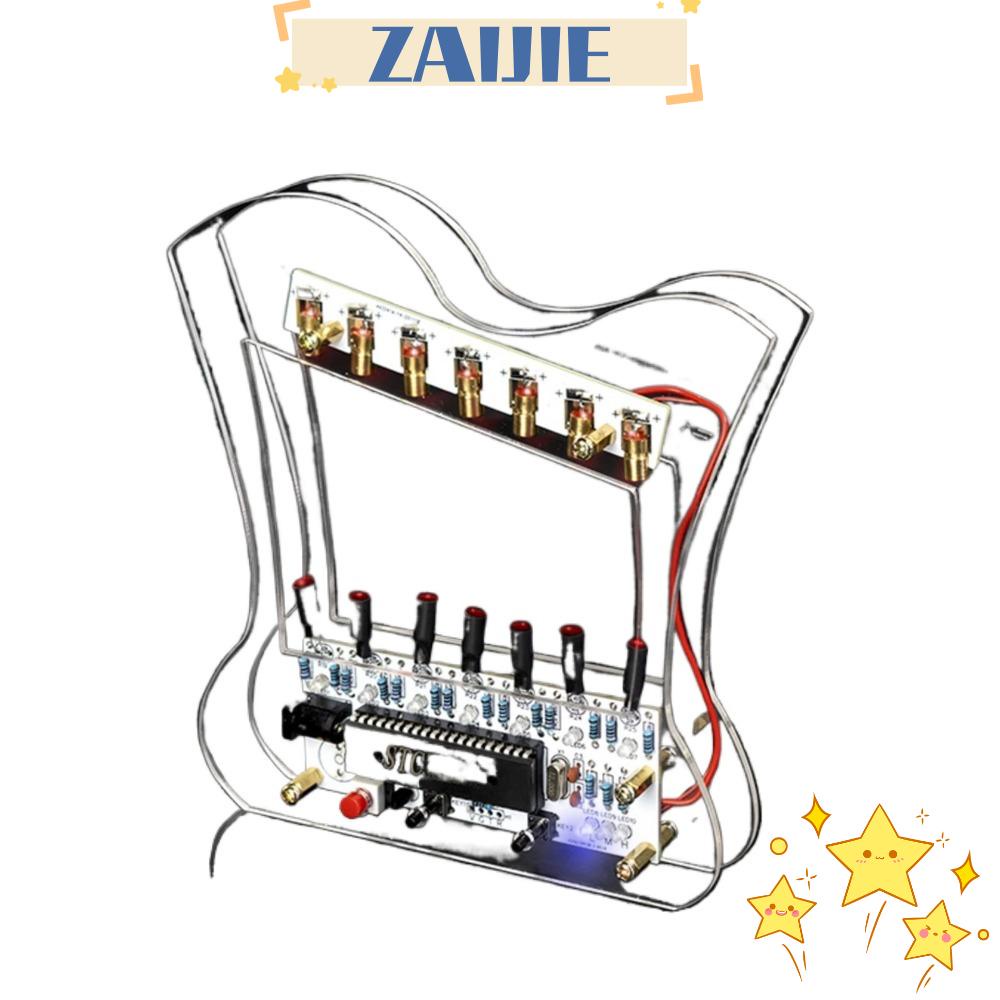 ZAIJIE24 Bộ Dụng Cụ Tập Hàn Điện Tử HU-013 7 Dây Bằng Đồng Trong Suốt Cho Người Mới Bắt Đầu