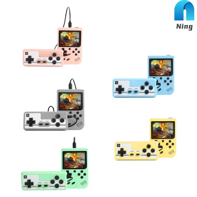 Máy Chơi Game Cầm Tay 1020mAh 8 Bit Màn Hình LCD 3.0 Inch Với 500 Trò Chơi FC Cổ Điển