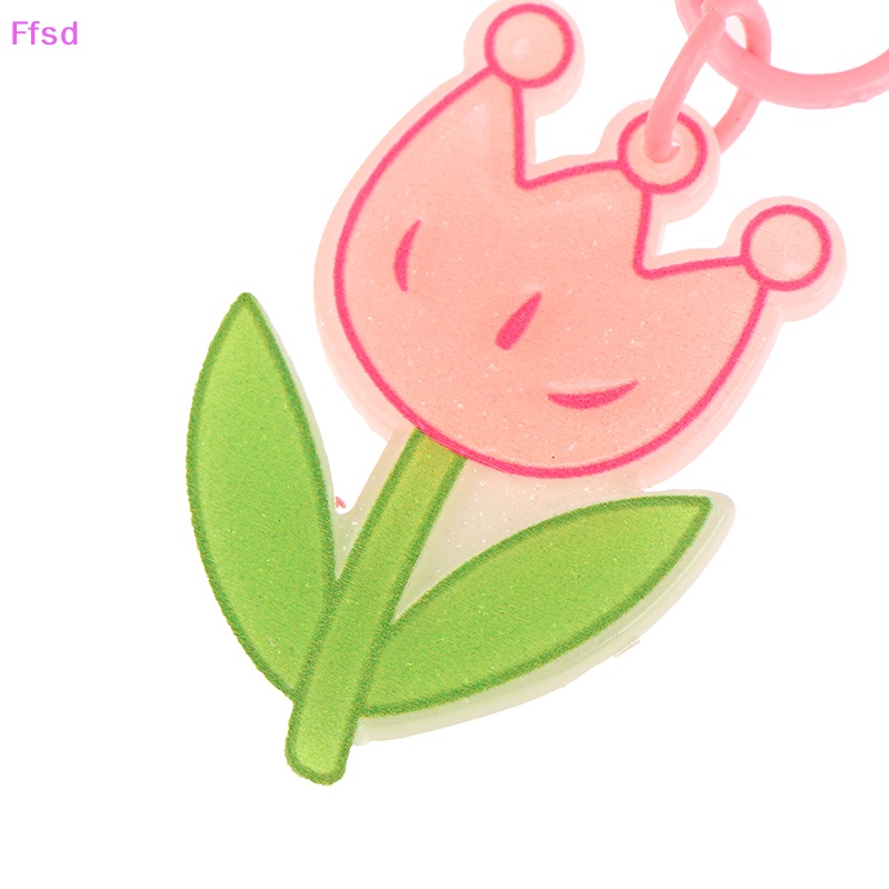 {Ffsd} Móc Khóa Trang Trí Túi Xách / Tai Nghe Hình Bông Hoa Vương Miện Màu Kẹo Dễ Thương Dành Cho Bạn Nữ * Bán