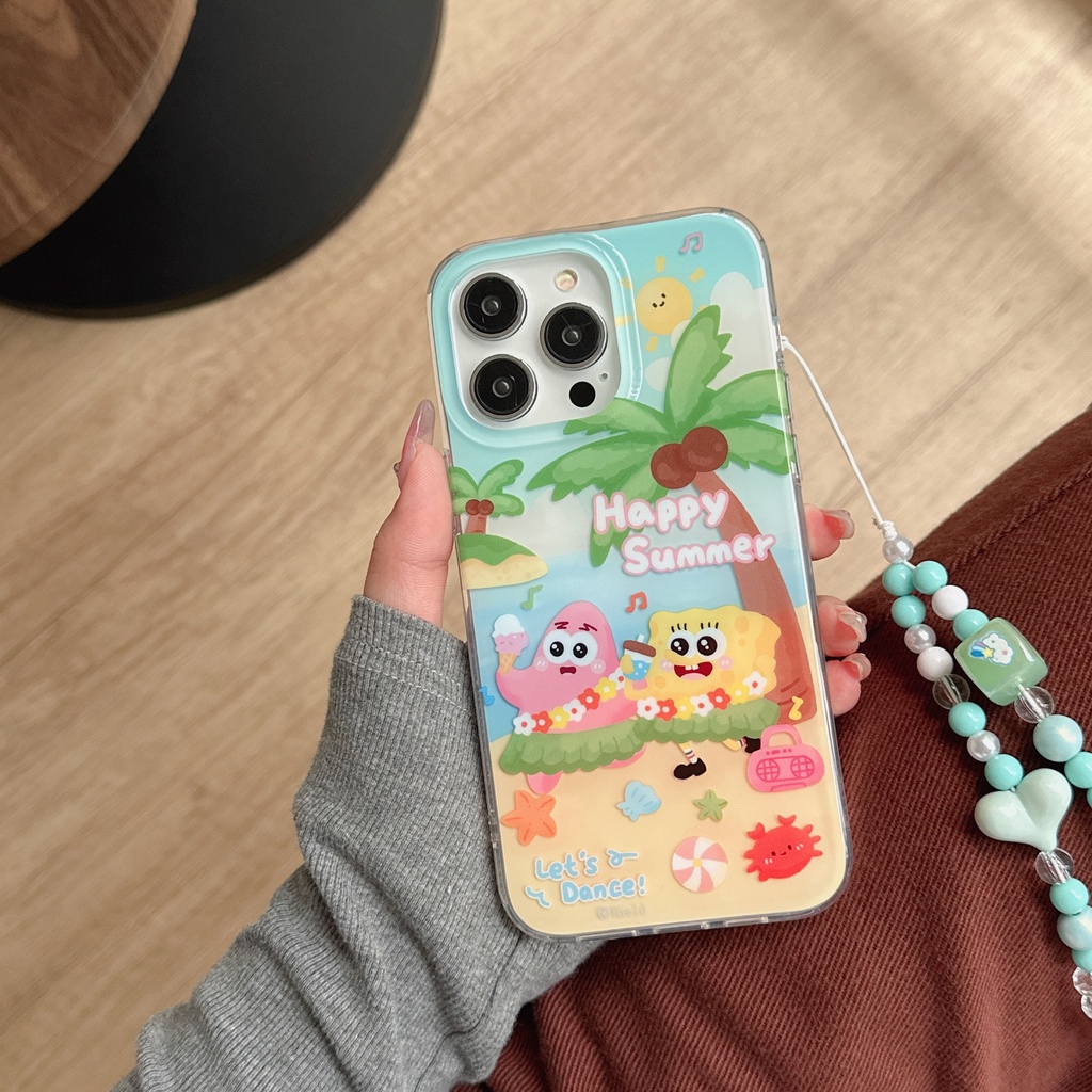 Ốp Điện Thoại Hai Mặt Có Dây Đeo Chống Sốc Cho IPhone 14 13 12 11 Pro Max