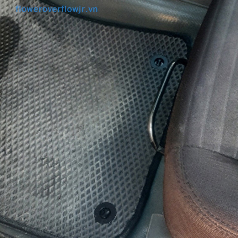 4 Kẹp Cố Định Thảm Lót Sàn Xe Hơi Chống Trượt Tiện Dụng