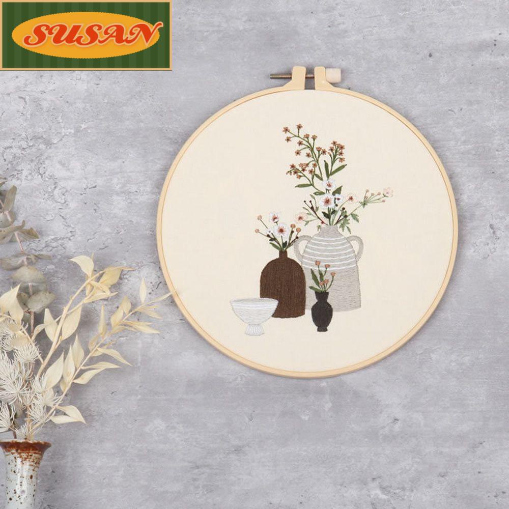 SUSANS Bộ Dụng Cụ Thêu Hoa Phong Cách Châu Âu