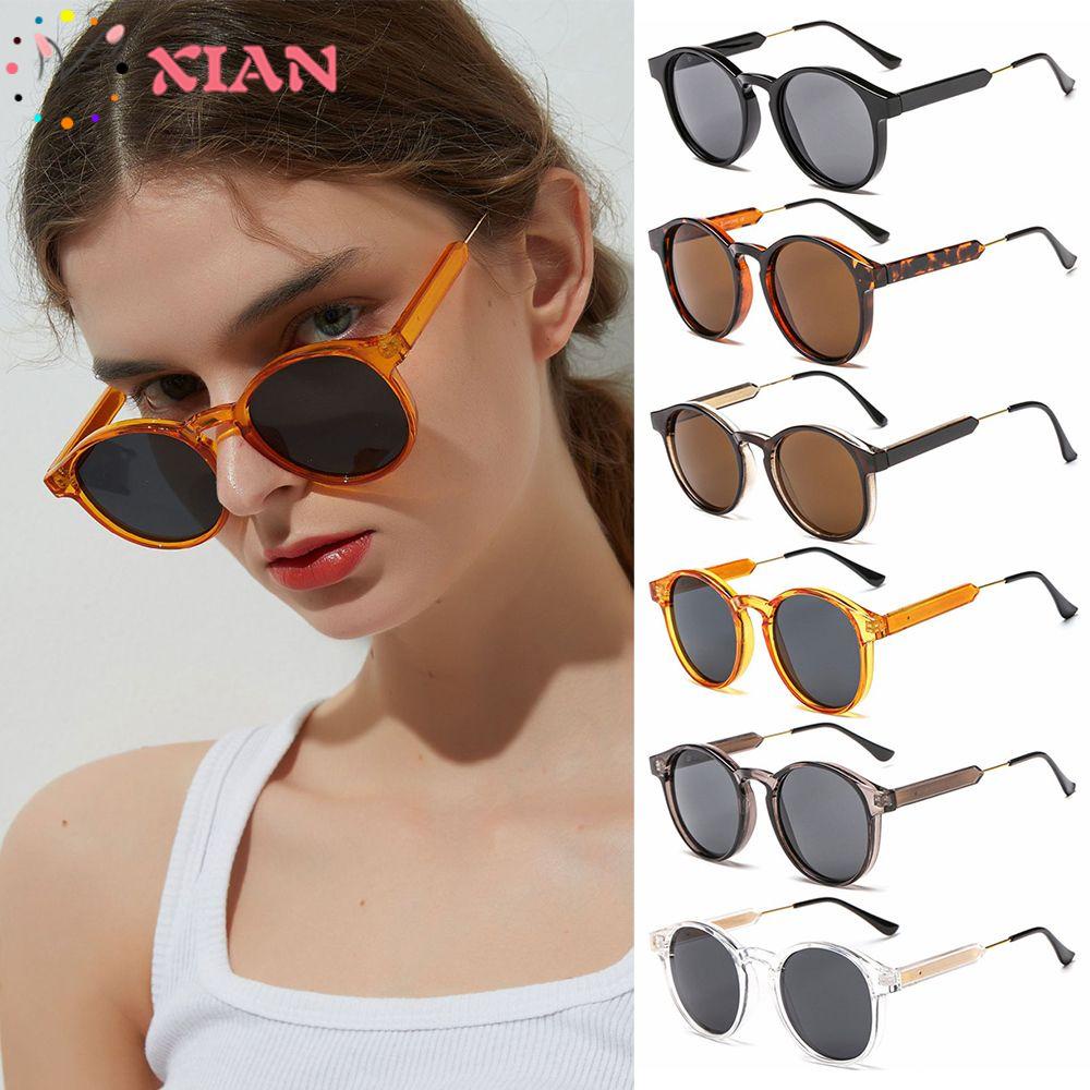 XIANTIN Kính Mát Gọng Vuông Tròn Thời Trang Cho Nam Nữ