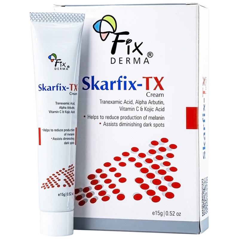 Kem mờ thâm nám, sáng da Fixderma Skarfix TX Cream 15g Fix derma Skarfix-TX Fix Derma