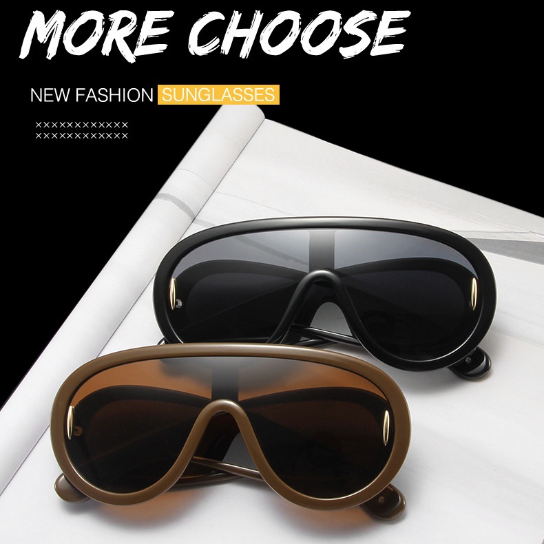 Kính Mát Gọng Vuông Kim Loại Thời Trang Cho Nam Nữ