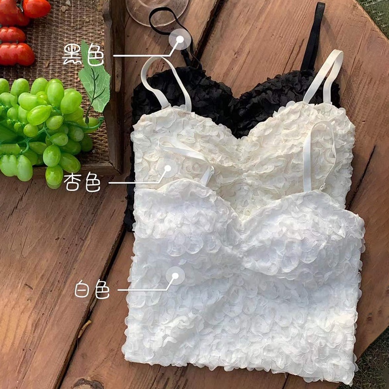 Áo Tank Top Sát Nách Cổ Chữ V Màu Sắc Thanh Lịch
