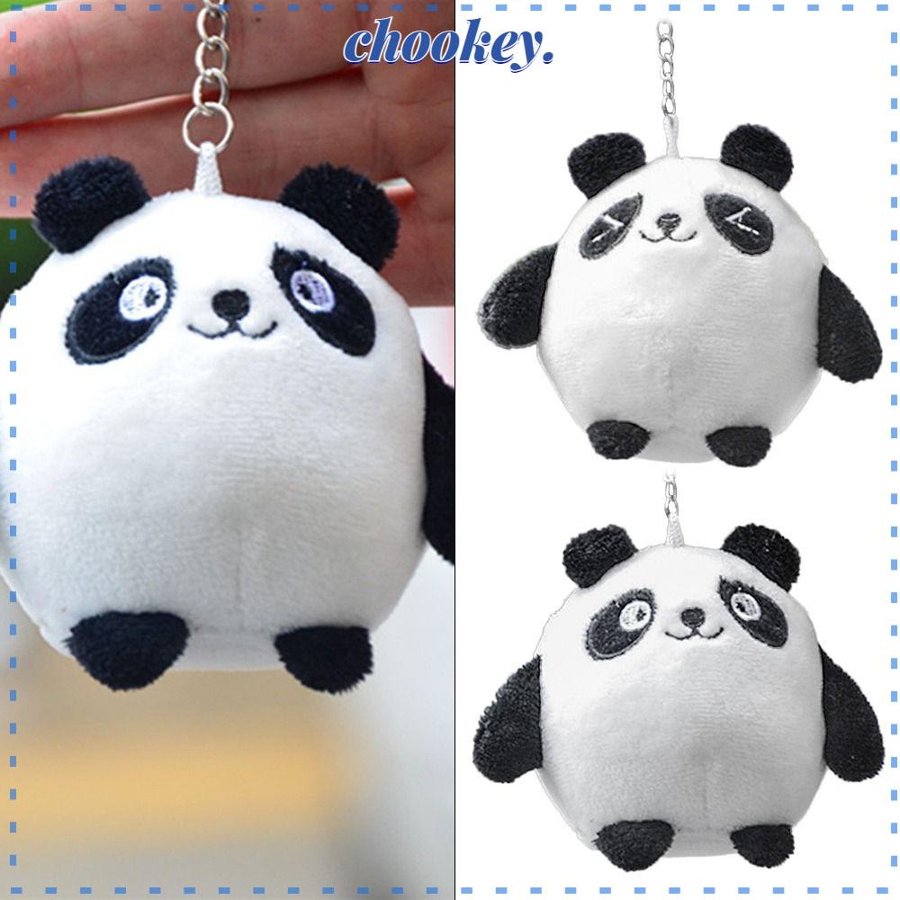 CHOOKEY Set 2 Móc Khóa Búp Bê Nhồi Bông 10cm Dễ Thương