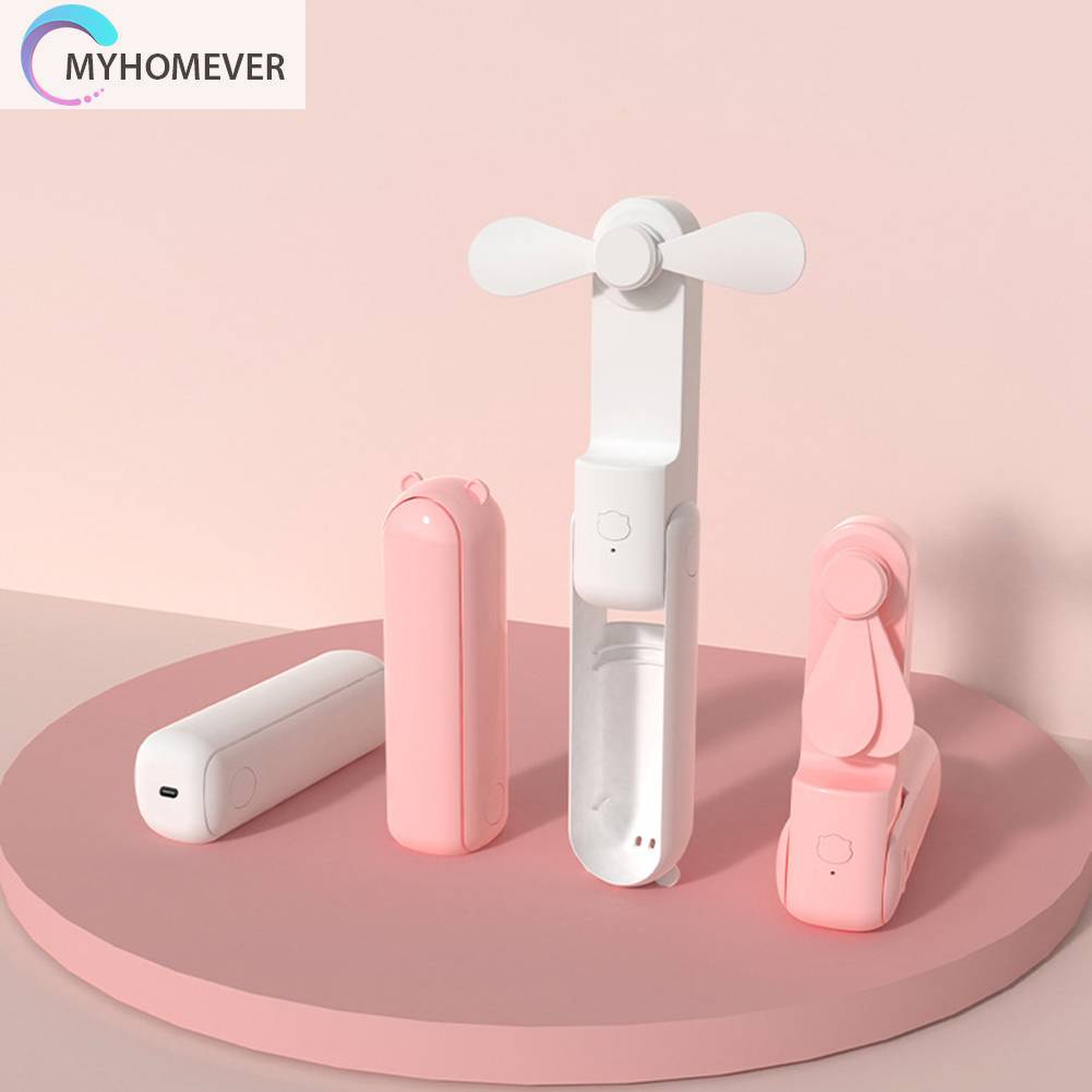 Quạt Điện Làm Mát Cầm Tay 3 Bánh Răng Có Thể Điều Chỉnh Dùng Trong Nhà / Ngoài Trời