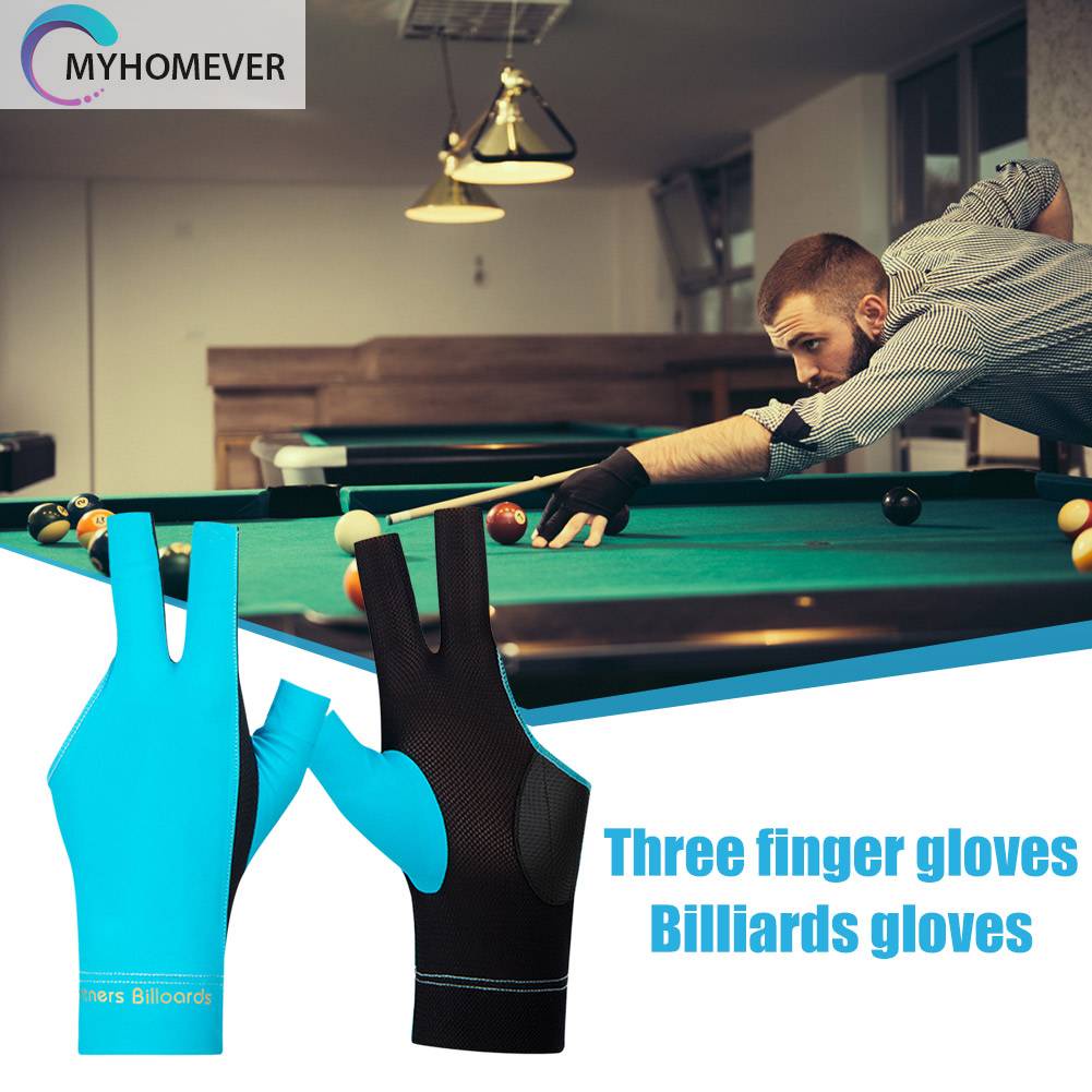 1 Đôi Găng Tay Hở Ngón Chống Trượt Trọng Lượng Nhẹ Dùng Để Luyện Tập Bida