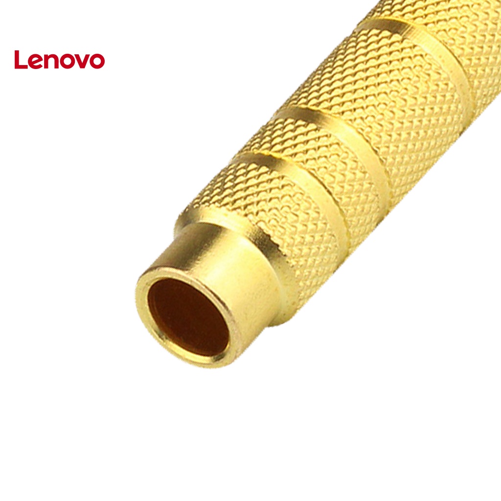 Bộ Chuyển Đổi Âm Thanh Nhanh Bằng Kim Loại Mini Màu Vàng Đồng 3.5mm Đầu Cắm Sang Ổ Cắm 6.5mm Đa Năng Cho Thiết Bị Điện Tử