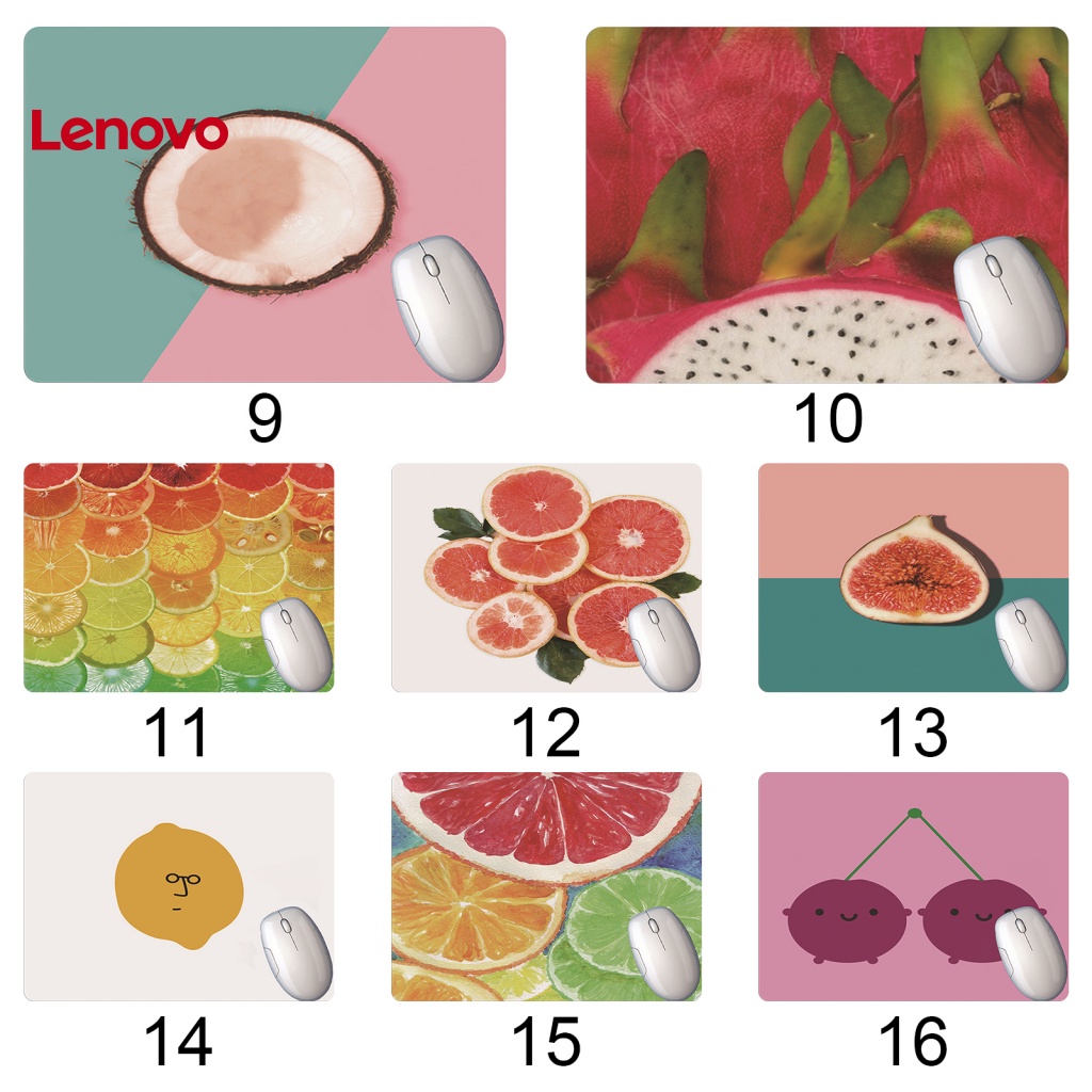 Đệm Lót Chuột Bằng Cao Su Mềm Hình Hoa Hướng Dương Trái Cây Rau Củ Để Bàn Làm Việc