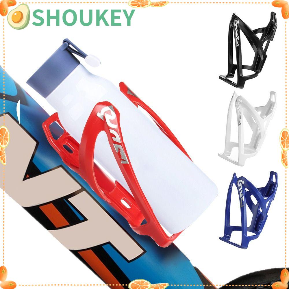 SHOUKEY Giá Đỡ Bình Nước Gắn Xe Đạp Bằng Nhựa Bền Nhẹ Nhiều Màu